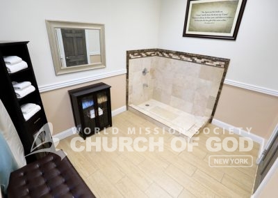 World Mission Society Church of God New York Long Island baptism room