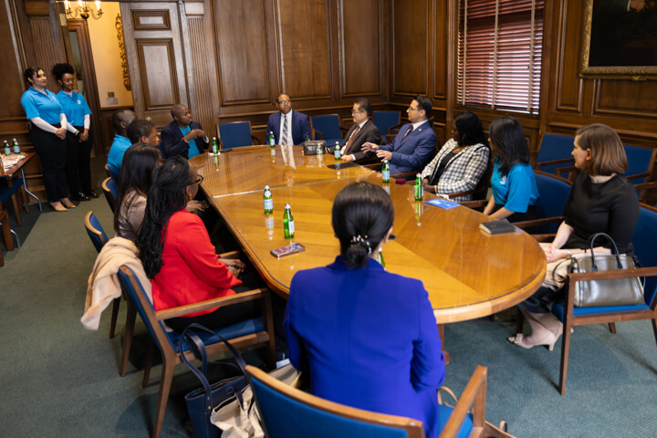 ASEZ future leader forum at Columbia University