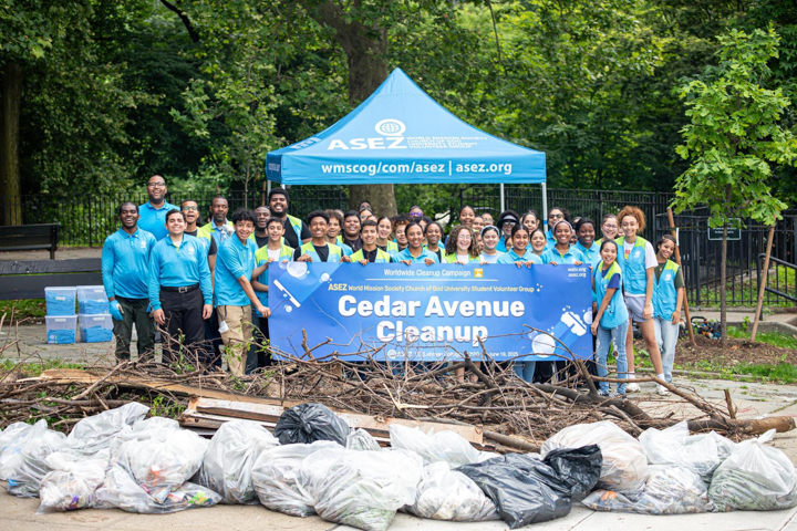 ASEZ Cedar Avenue Cleanup in the Bronx